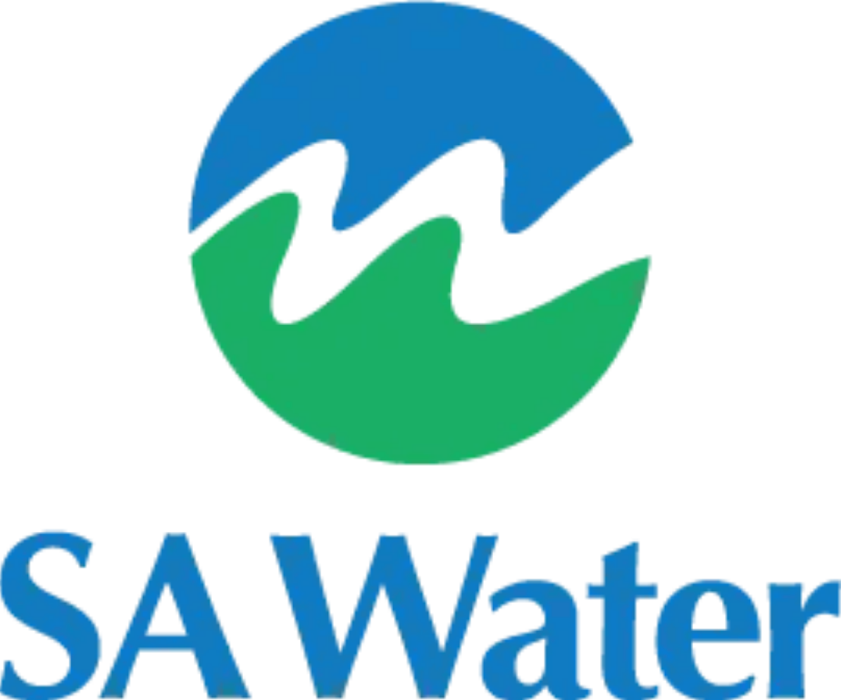 DM Plastics & Steel - SA Water Logo